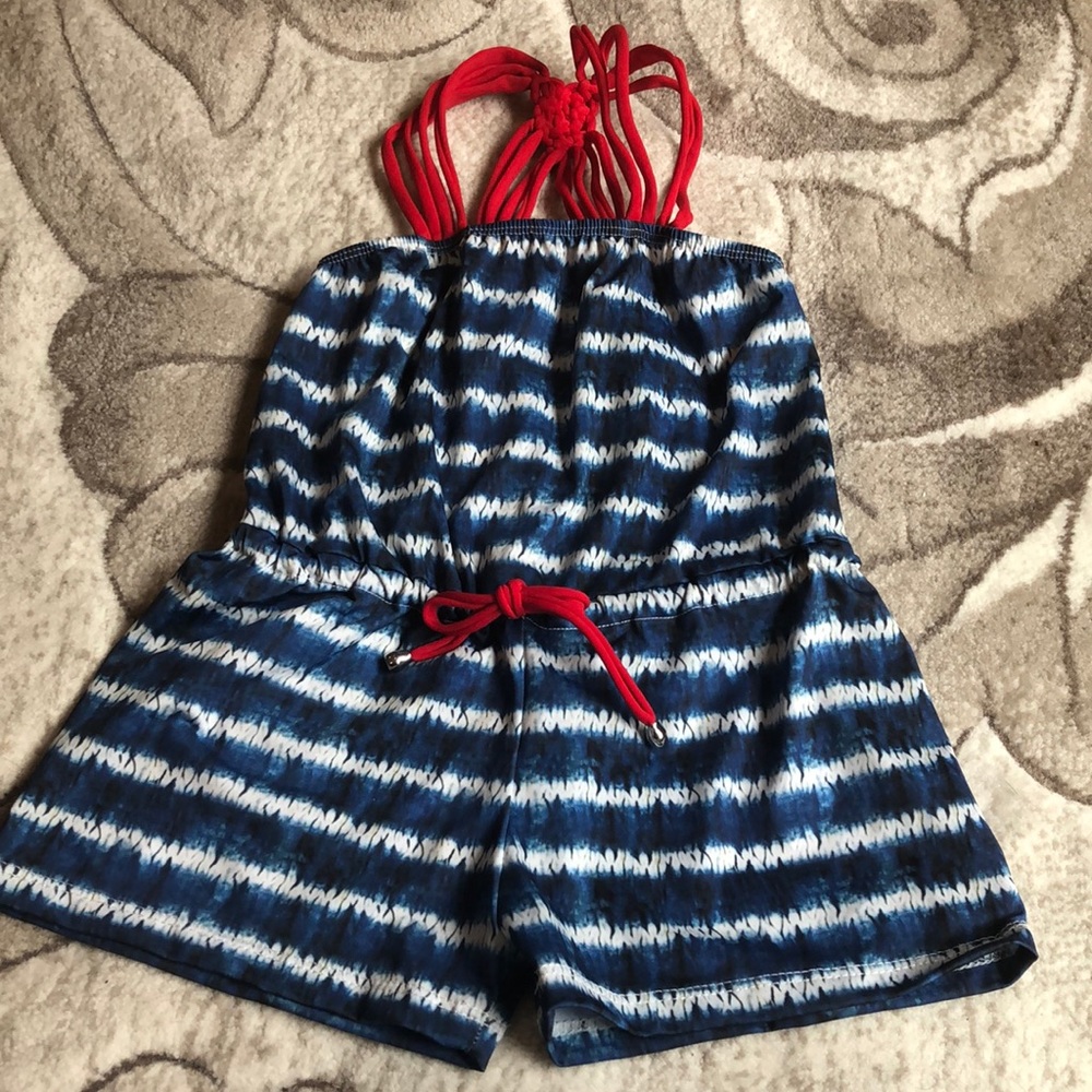 Planet Sea Tie Dye Romper